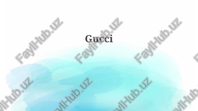 gucci — PPTX