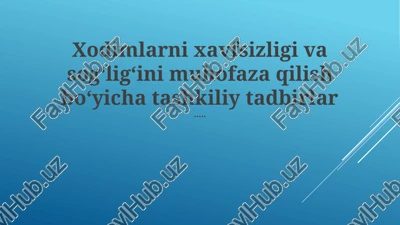 shaxsiy himoya vositalari (shv) — PPTX