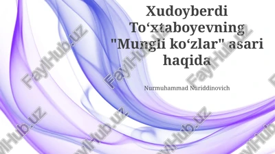 mungli koʻzlar — PPTX