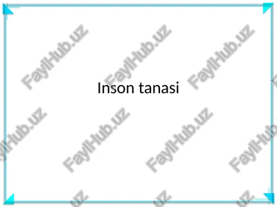 inson tanasi — PPTX