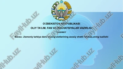 jismoniy tarbiya darsi — PPTX