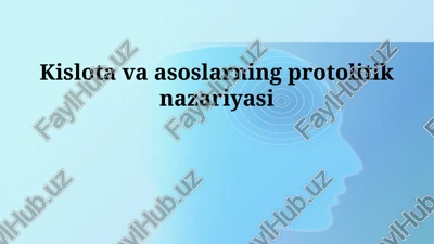 protolitik nazariyasi — PPTX