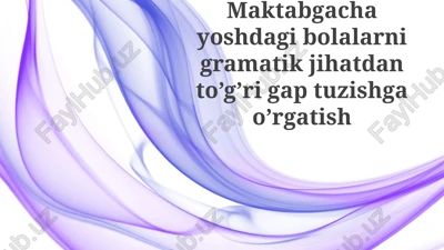 grammatika asoslari — PPTX