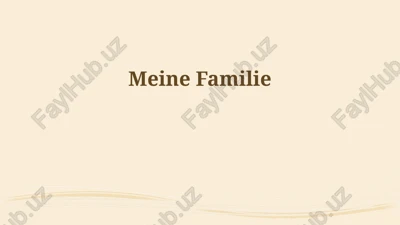 unsere familiengeschichte — PPTX