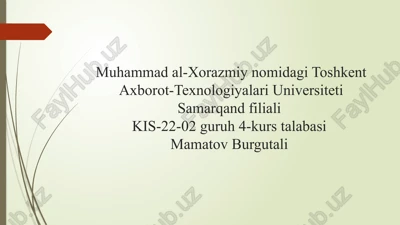 qimmatli qog'ozlar va ularning turlari — PPTX