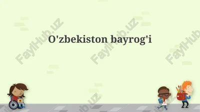 o'zbekiston bayrog'i — PPTX