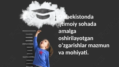 iqtisodiy islohotlar va siyosiy modernizatsiya — PPTX
