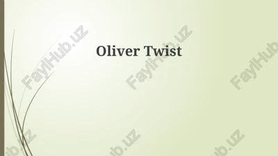 oliver twist — PPTX