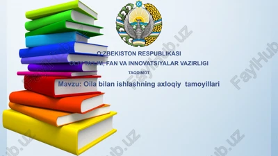 oilabilanishlashning axloqiy tamoyillari — PPTX