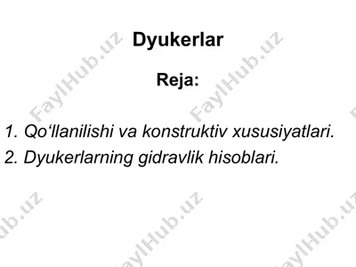 dyukerlar — PPT