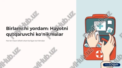 hayot xavfsizligi. birinchi yordam korsatish — PDF