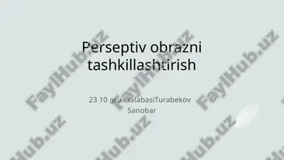 perseptiv obrazni tashkillashtirish.pptx — PPTX