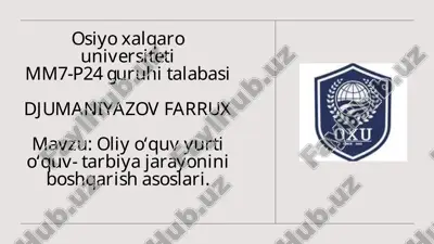 oliy_oʻquv_yurti.pptx — PPTX