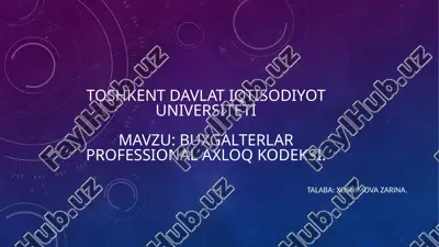 buxgalterlar professional axloq kodeksi.pptx — PPTX