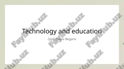 technology and education.pptx — PPTX