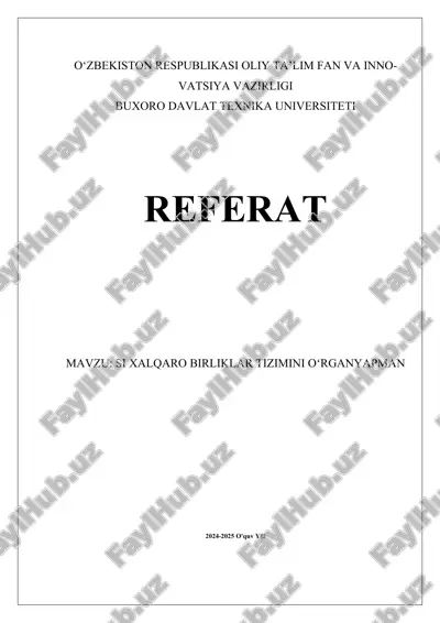 si xalqaro birliklar tizimini oʻrganyapman.docx — DOCX