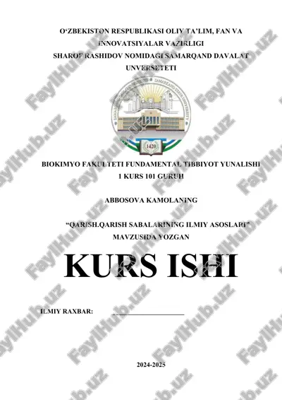 qarish.qarish sabalarining ilmiy asoslari.docx — DOCX