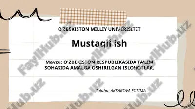 o'zbekiston respublikas.pptx — PPTX