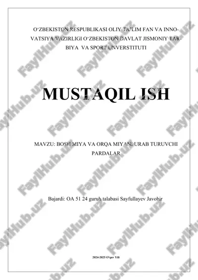 bosh miya va orqa miyani urab turuvchi pardalar.docx — DOCX