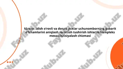 idish_oʻrovli_va_donali_yuklar_uchunomborning_gabarit_oʻlchamlarini.pptx — PPTX
