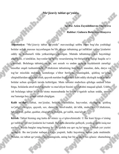 mo‘jizaviy tabiat qo‘ynida.docx — DOCX