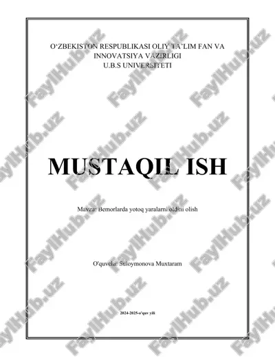 bemorlarda yotoq yaralarni oldini olish.docx — DOCX