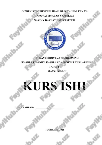 kasblartasnifi, kasblarda mehnat turlarining taʼrifi.docx — DOCX