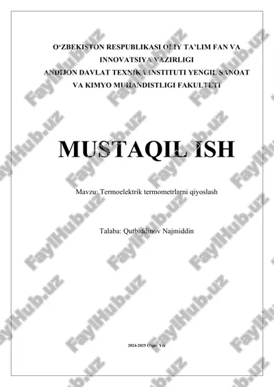 termoelektrik termometrlarni qiyoslash.docx — DOCX