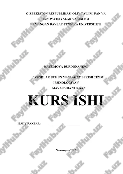yoshlar uchun maslahat berish tizimi ( psixologiya).docx — DOCX