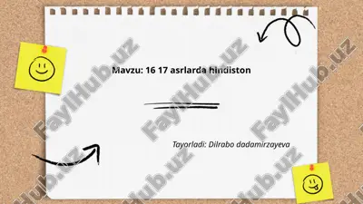 16 17 asrlarda hindiston.pptx — PPTX