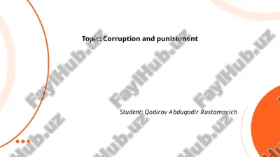 corruption and punishment.pptx — PPTX