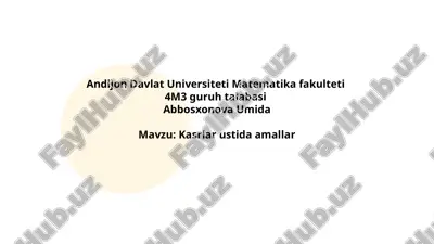 abbosxonova umida.pptx — PPTX