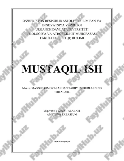 maxsus himoyalangan tabiiy hududlarning toifalari..docx — DOCX