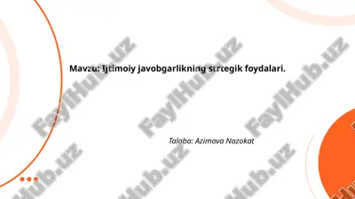 ijtimoiy javobgarlikning strtegik foydalari..pptx — PPTX