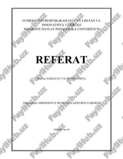 faoliyat va motivatsiya.docx — DOCX