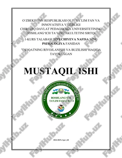 diqqatning rivojlanishi va buzilishi.docx — DOCX