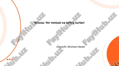 yer rentasi va uning turlari.pptx — PPTX