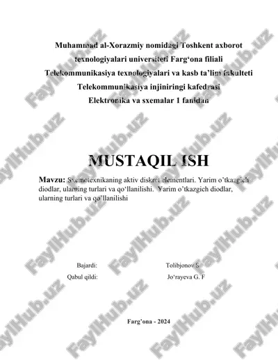 sxemotexnikaning aktiv diskret elementlari..docx — DOCX