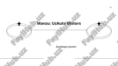 uzauto motors.pptx — PPTX