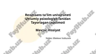 hissiyot.pptx — PPTX