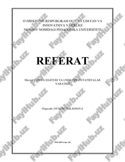 canwa dasturi va unda prezintatsiyalar yaratish.docx — DOCX