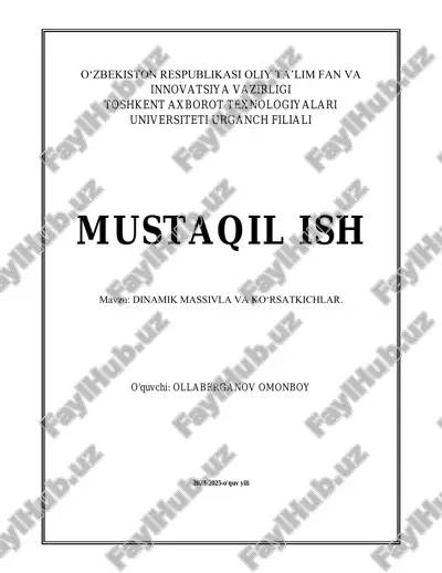 dinamik massivla va koʻrsatkichlar..pdf — PDF