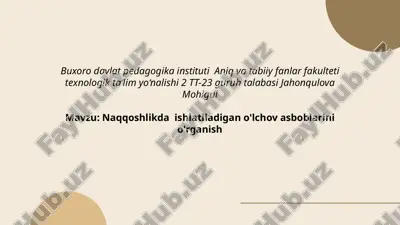 buxoro_davlat_pedagogika_instituti_aniq_va_tabiiy_fanlar_fakulteti.pptx — PPTX