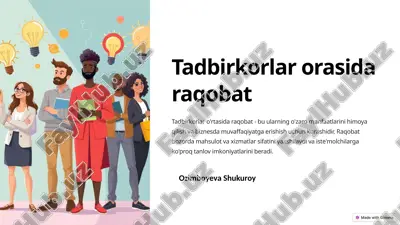 tadbirkorlar-orasida-raqobat.pptx — PPTX