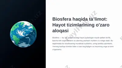 biosfera haqida talimot — PDF
