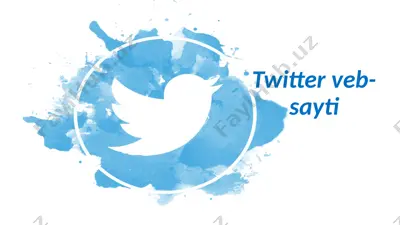 twitter veb-sayti — PPTX