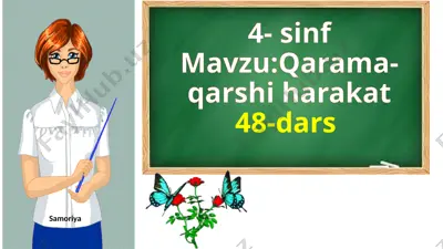 48- dars matematikasamoriya 4- sinf — PPTX