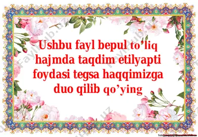 3 sinf 4 chorak ona tili o'qish tarqatmasi — PDF