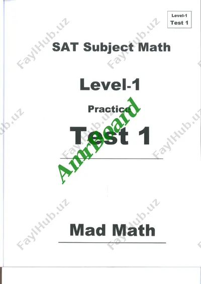 sat2test 1 — PDF