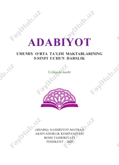 5-adabiyot.darlik-2020 — PDF
